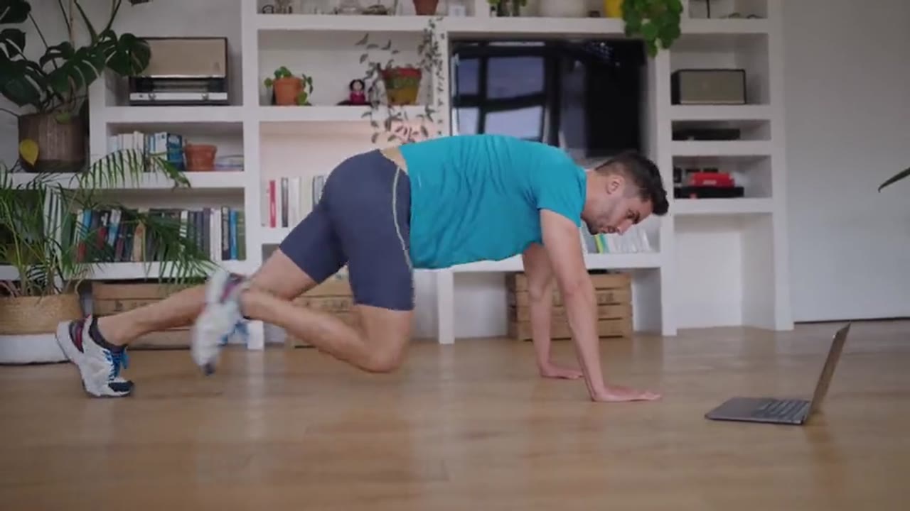 Extrait d’une séance de renforcement NewFit à la maison